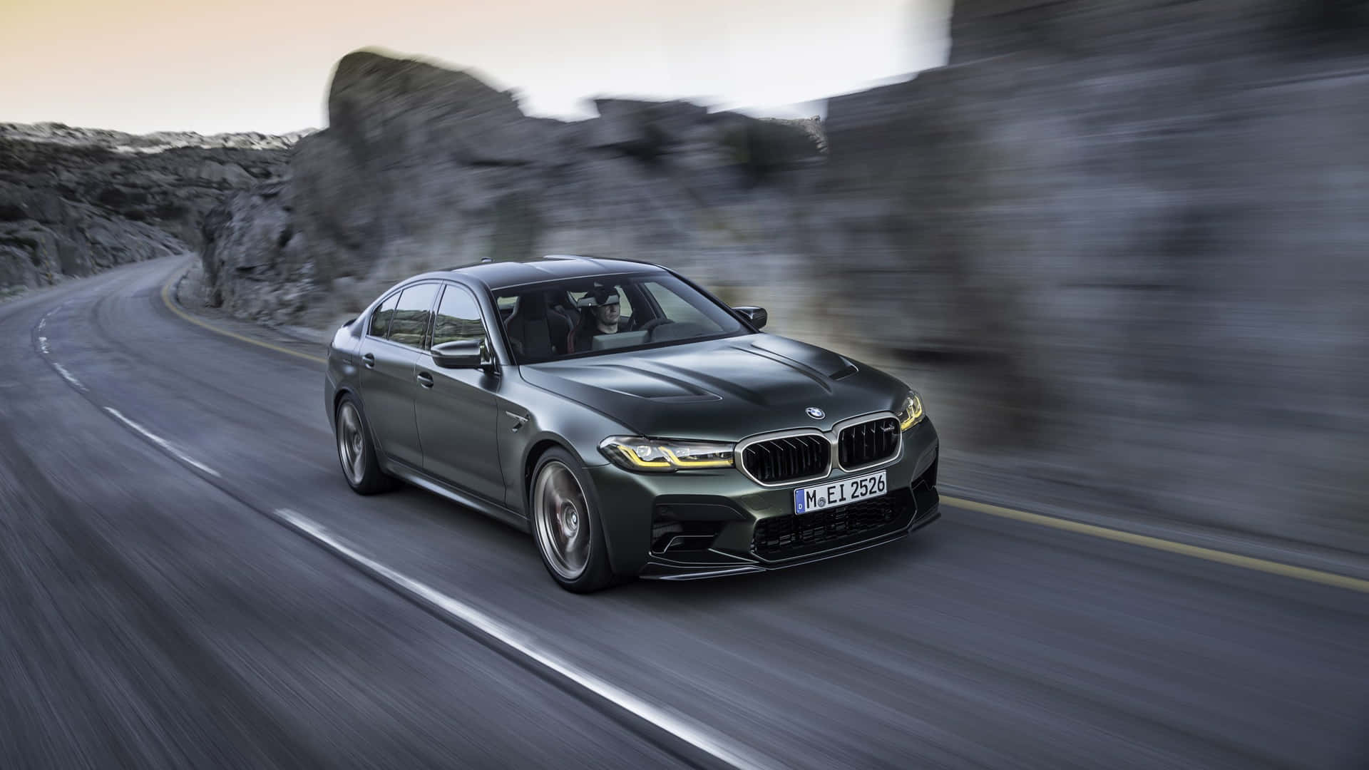 Experience The Power Of The Bmw M5 Background