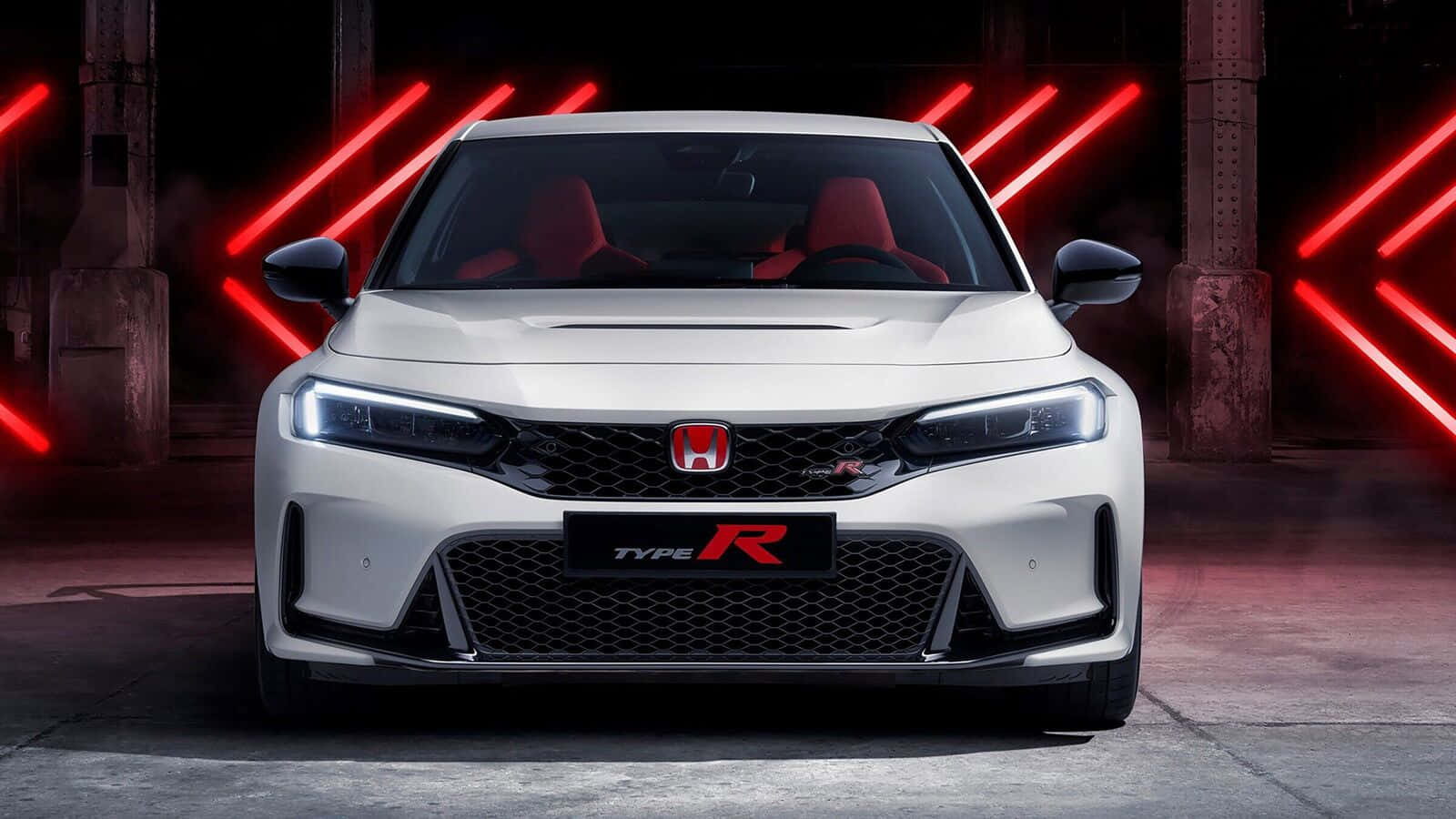 Experience The Power Of The Honda Civic Type R Background