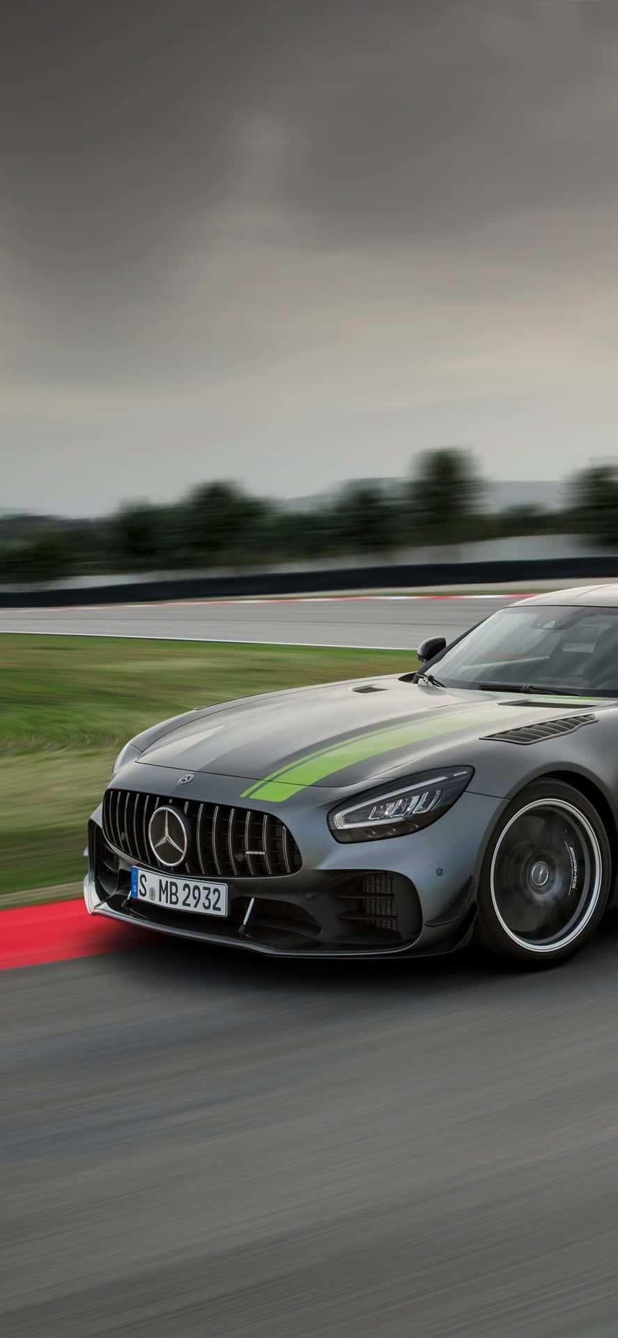 Experience The Power Of The Mercedes Gts Background