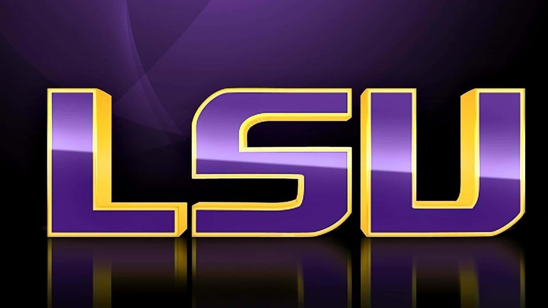 Experience The Pride Of Lsu Tigers Background