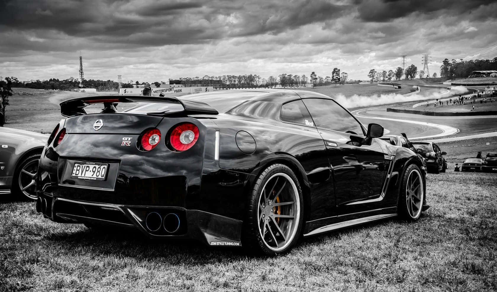 Experience The Pure Exhilaration Of Speeding Down The Highway In The Stylish Cool Gtr. Background