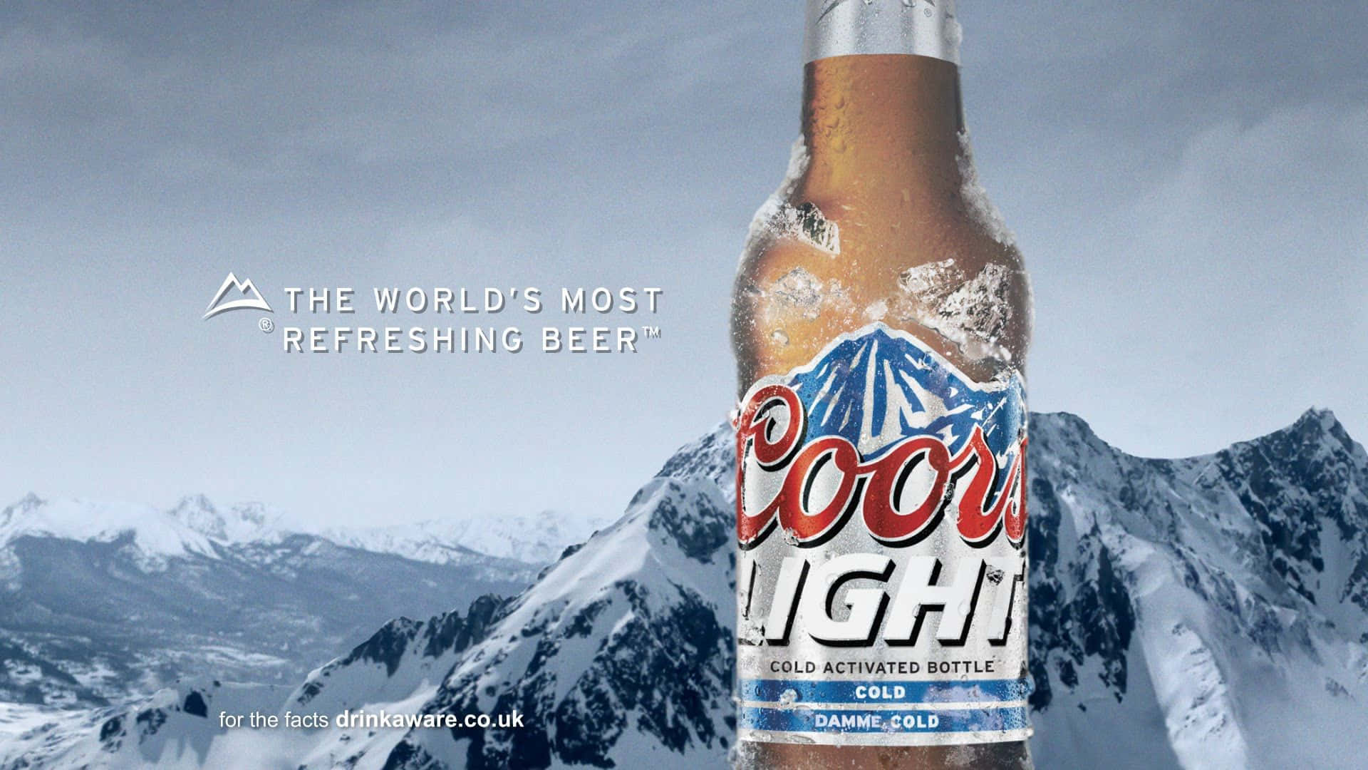 Experience The Refreshing Taste Of Coors Light Background