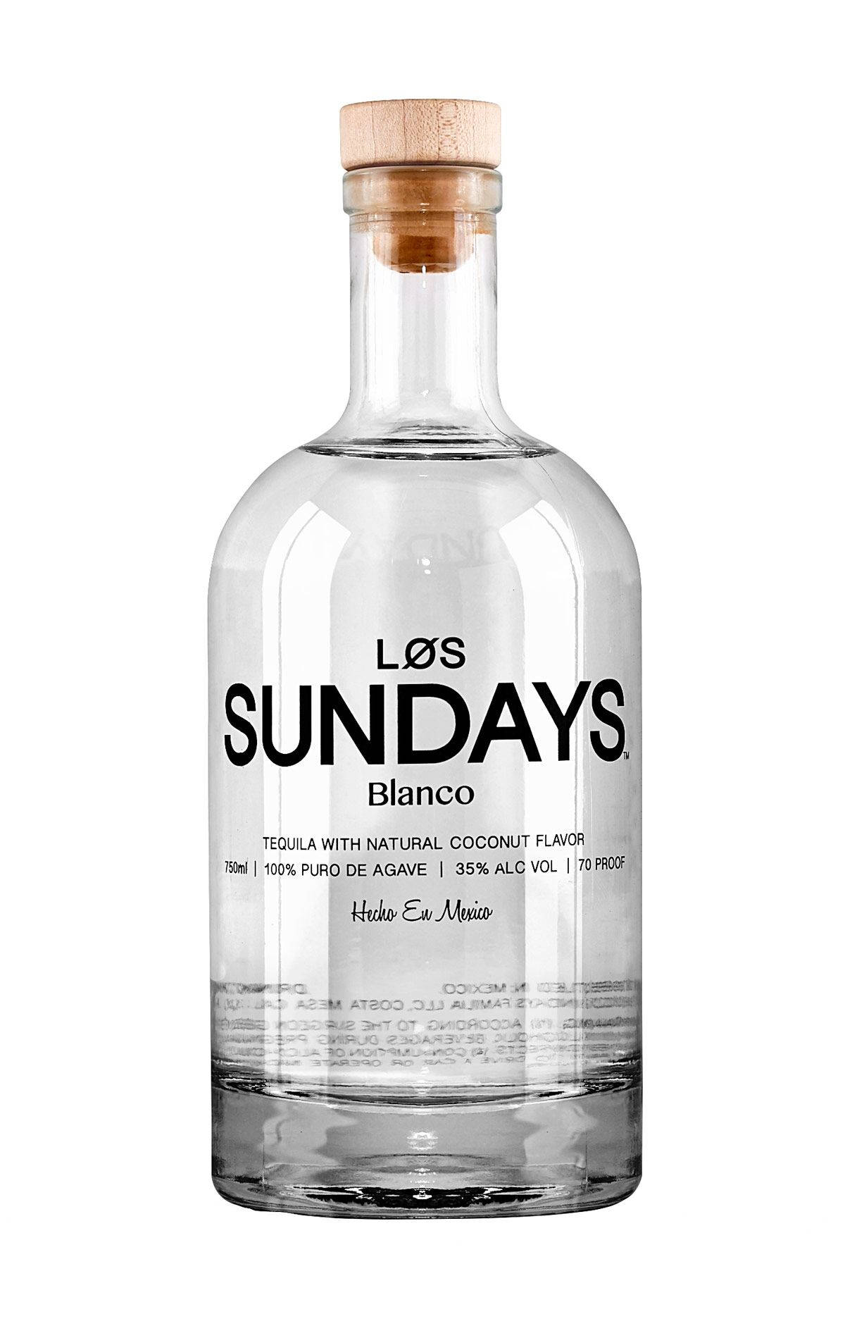 Experience The Sophistication With Los Sundays Blanco Silver Tequila Background