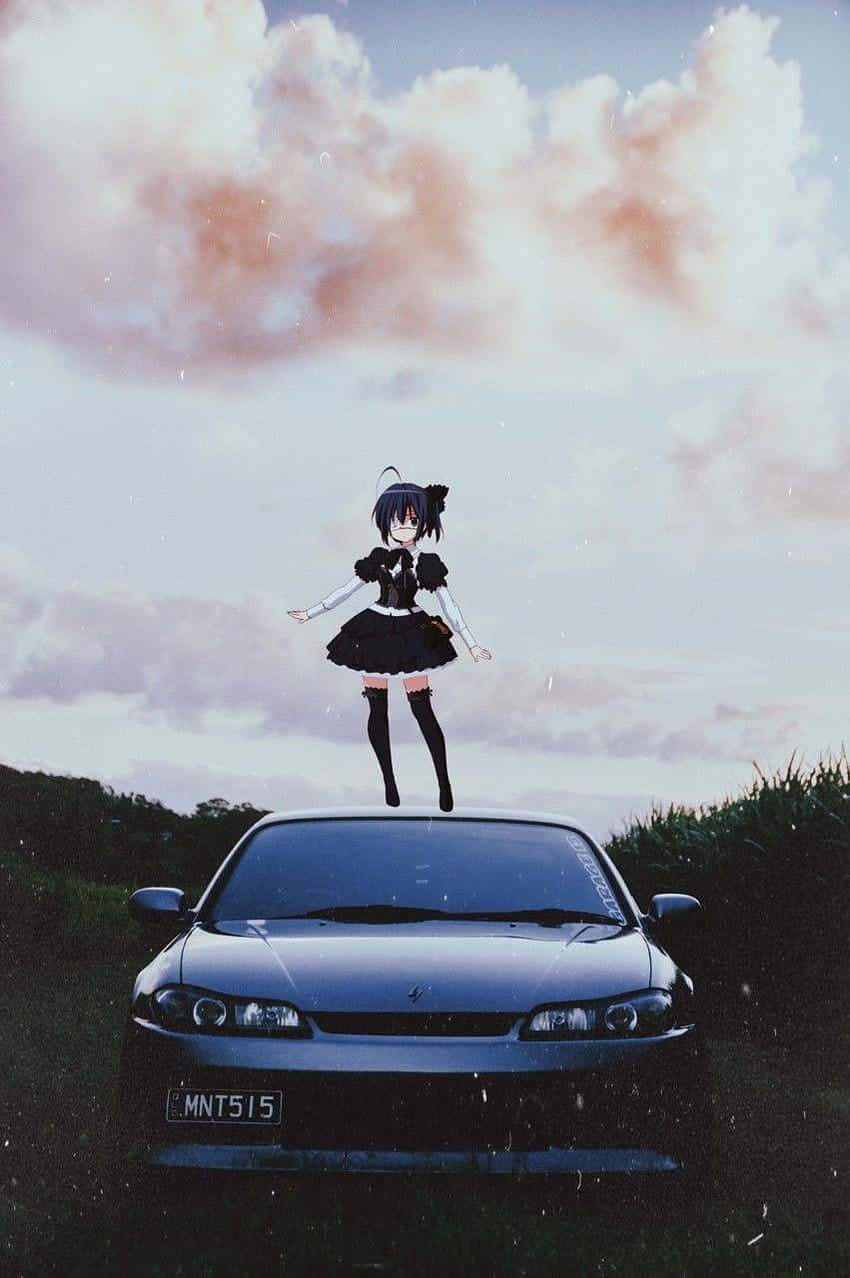 Experience The Thrill Of Anime Drift Background