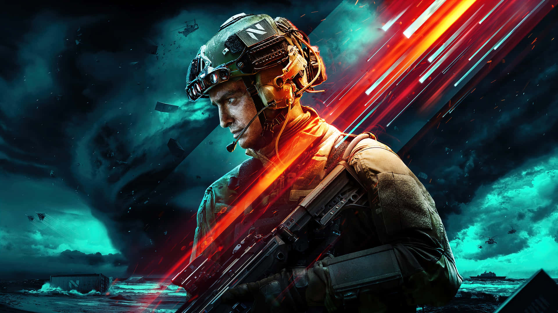 Experience The Thrill Of Battlefield 4k Background
