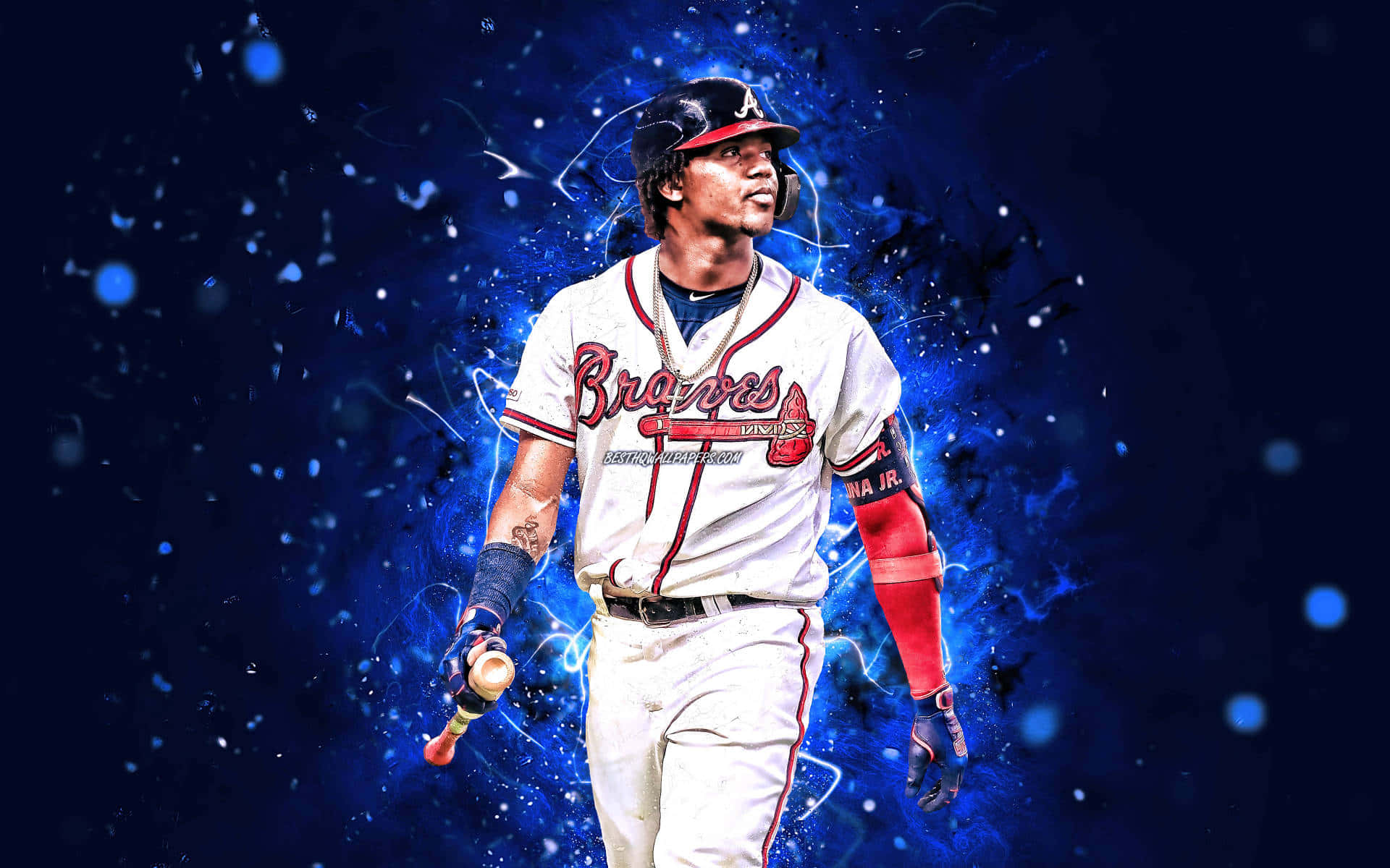 Experience The Thrill Of Being An Atlanta Braves Fan Background