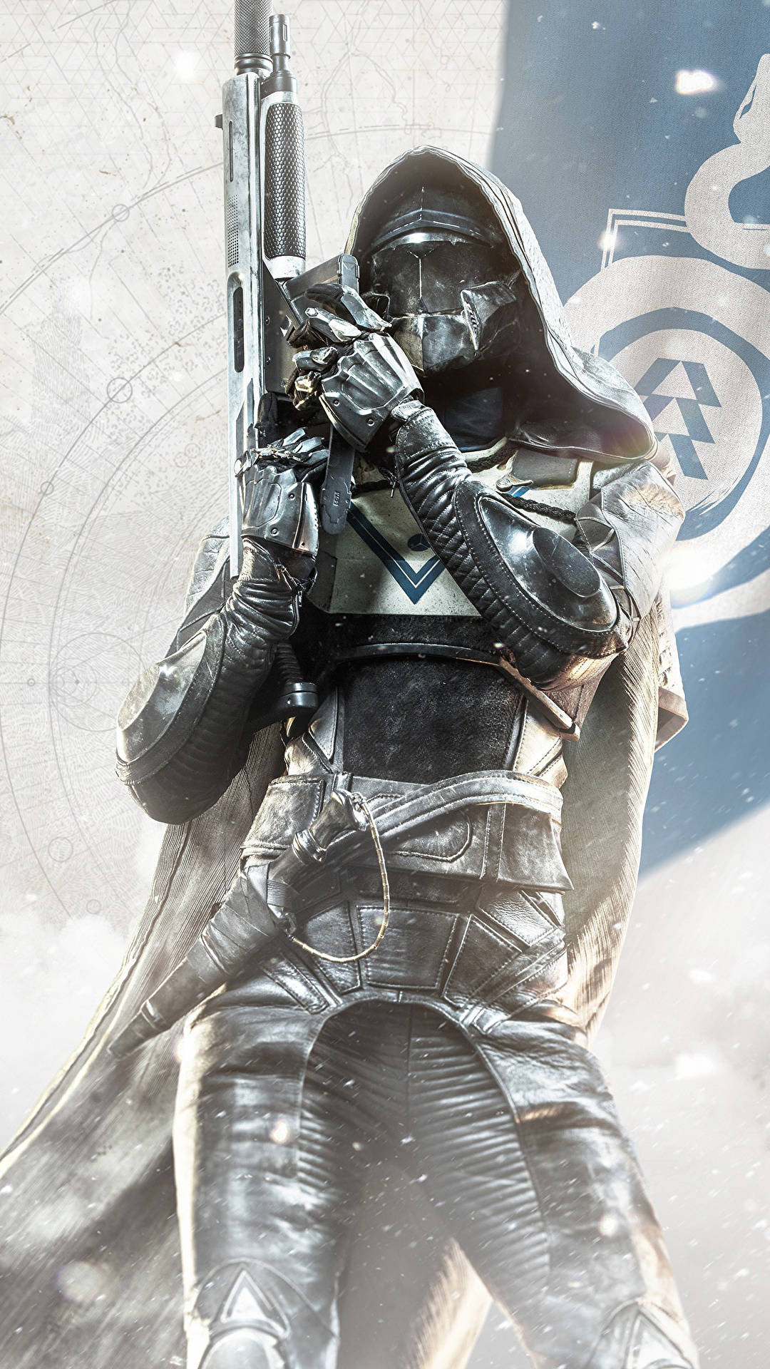 Experience The Thrill Of Destiny 2 On Your Phone Or Device With This Stunning 1080x1920 Wallpaper. Background