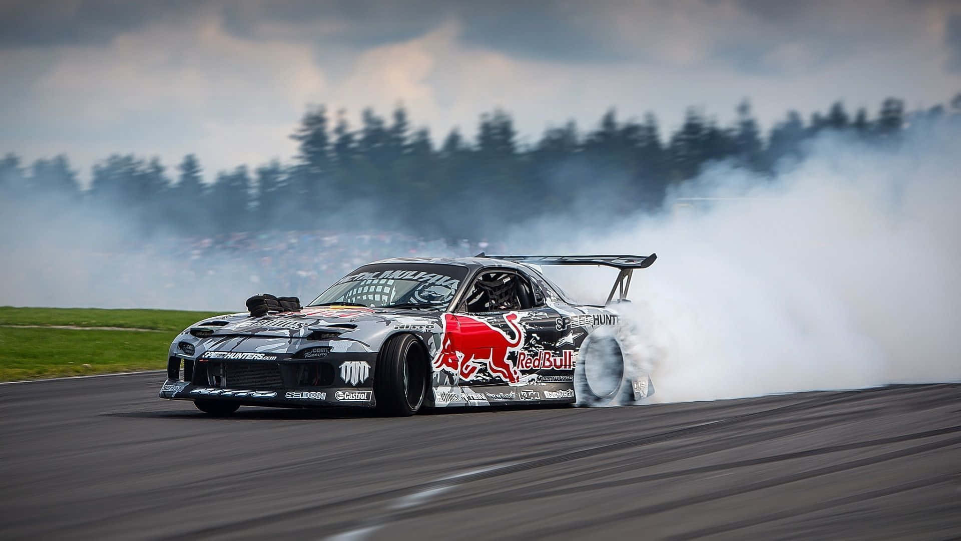 Experience The Thrill Of Drifting With The Powerful Toyota Supra.