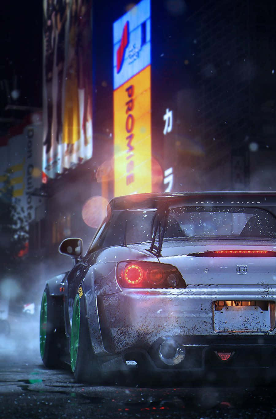 Experience The Thrill Of Driving A Honda S2000 Background