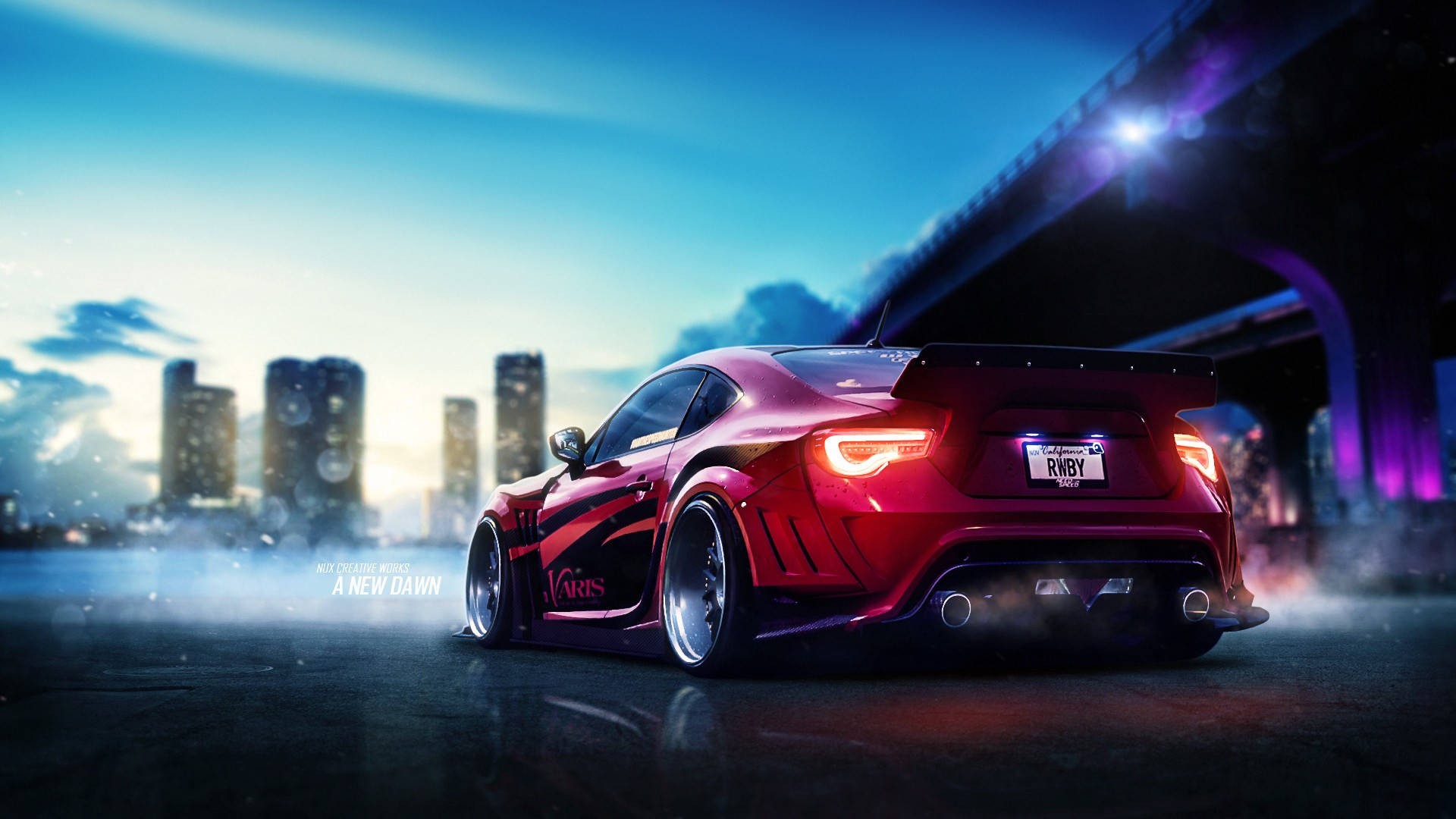 Experience The Thrill Of Driving: Subaru Brz Background