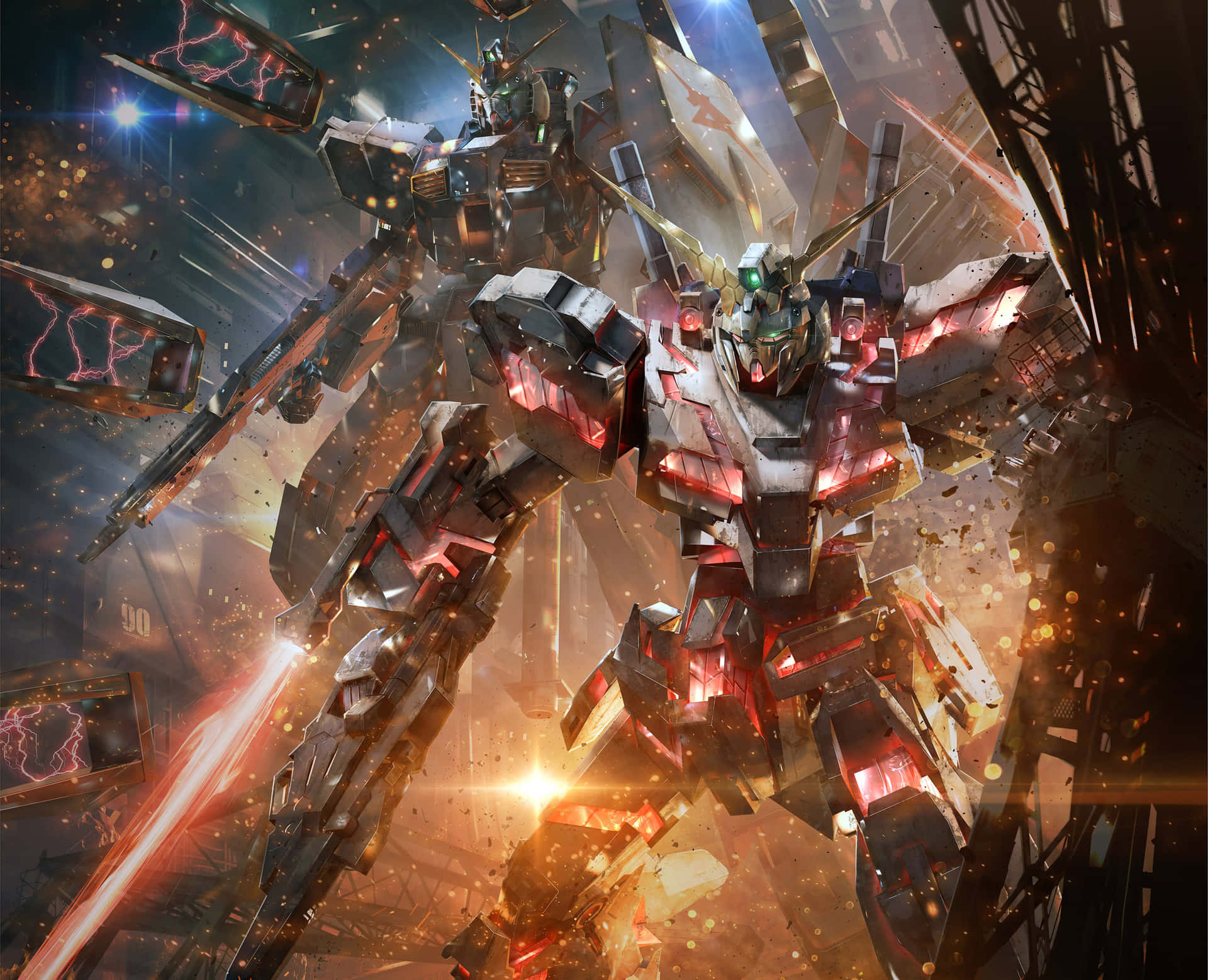 Experience The Thrill Of Fighting With Gundam 4k