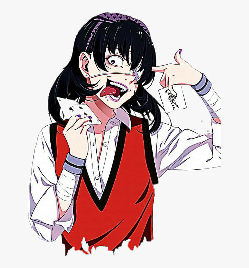 Experience The Thrill Of Gambling With Midari Ikishima Background