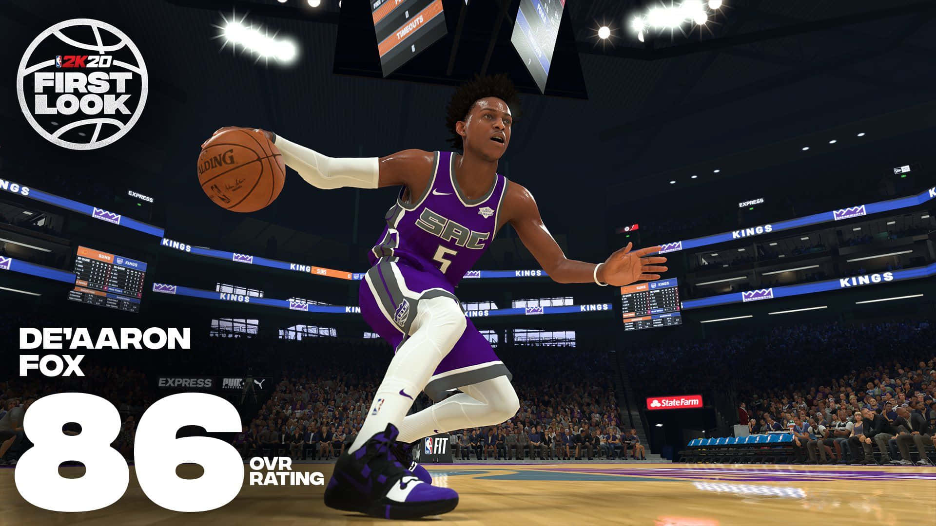 Experience The Thrill Of Nba 2k20 With This High-resolution Wallpaper Background