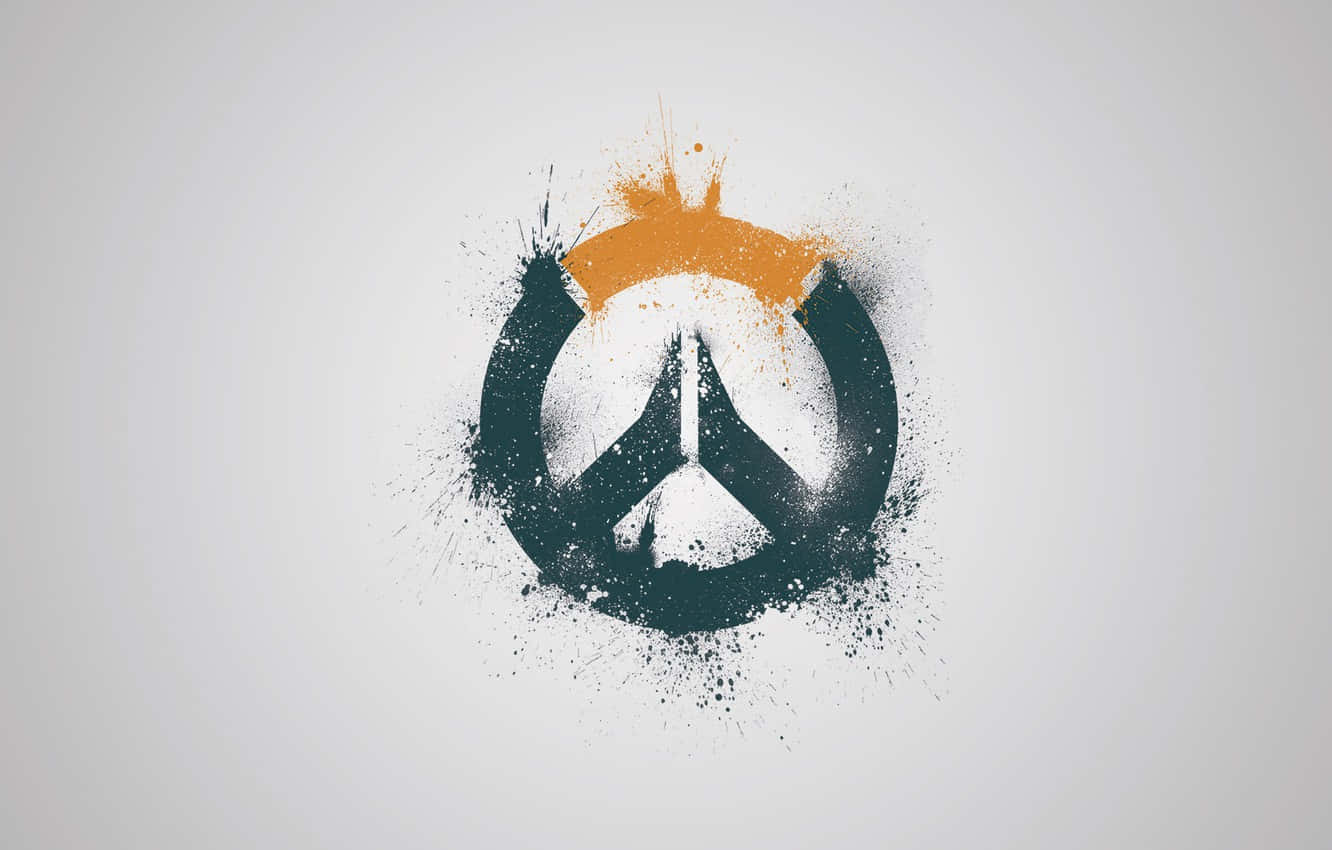 Experience The Thrill Of Overwatch In A Minimalist Design Background