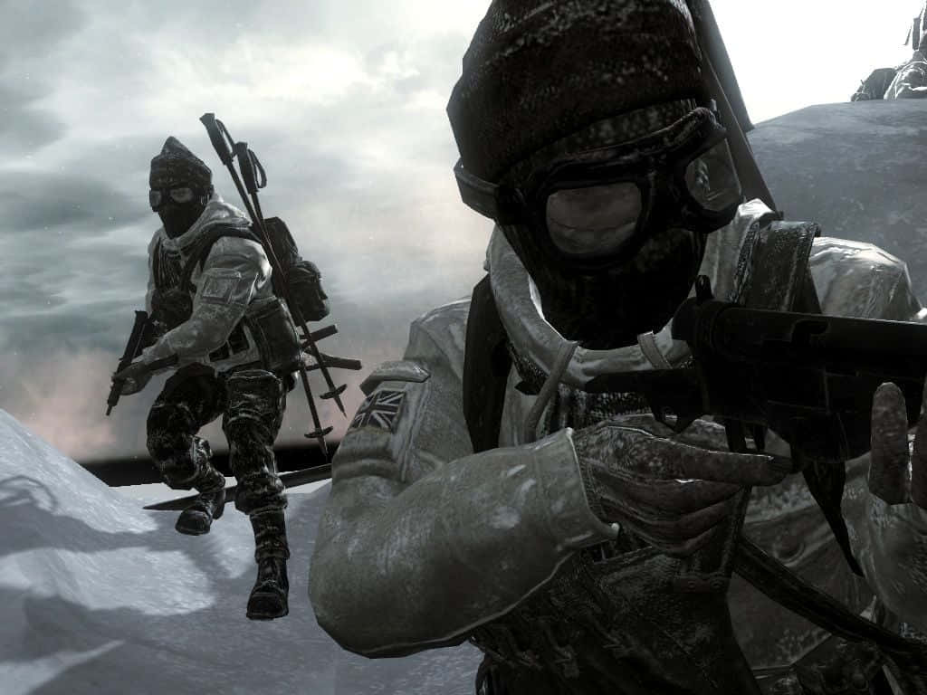 Experience The Thrilling Action Of Call Of Duty Black Ops Background