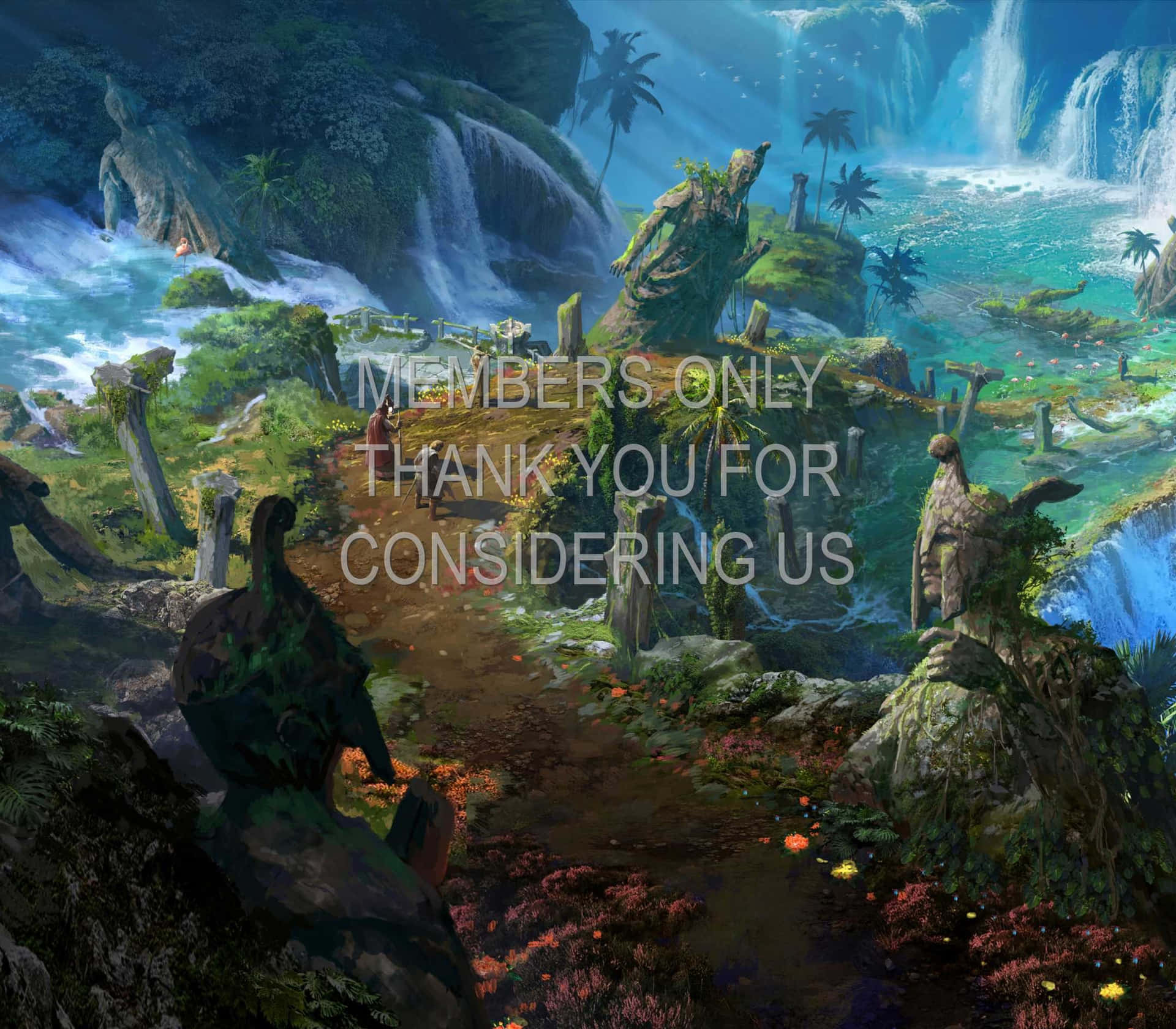 Experience The Thrilling World Of Lost Ark, A Revolutionary Action Mmorpg Background