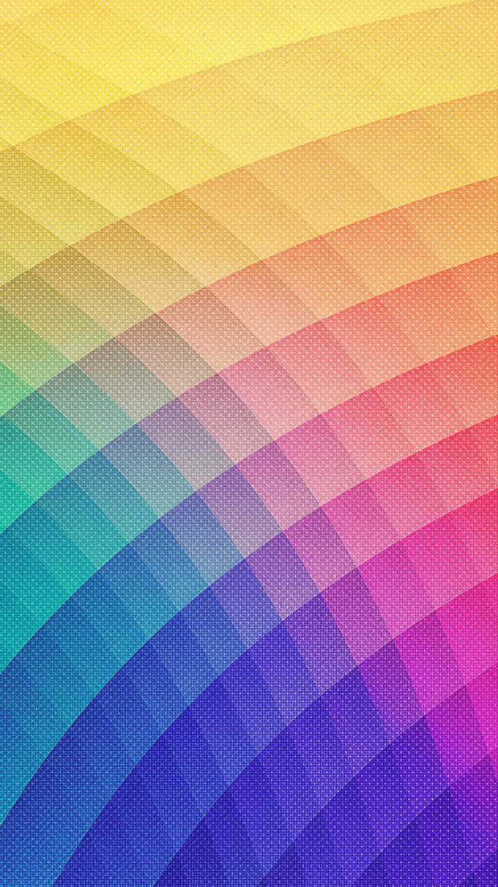 Experience The Vibrant Beauty Of A Pastel Rainbow On Your Iphone Background