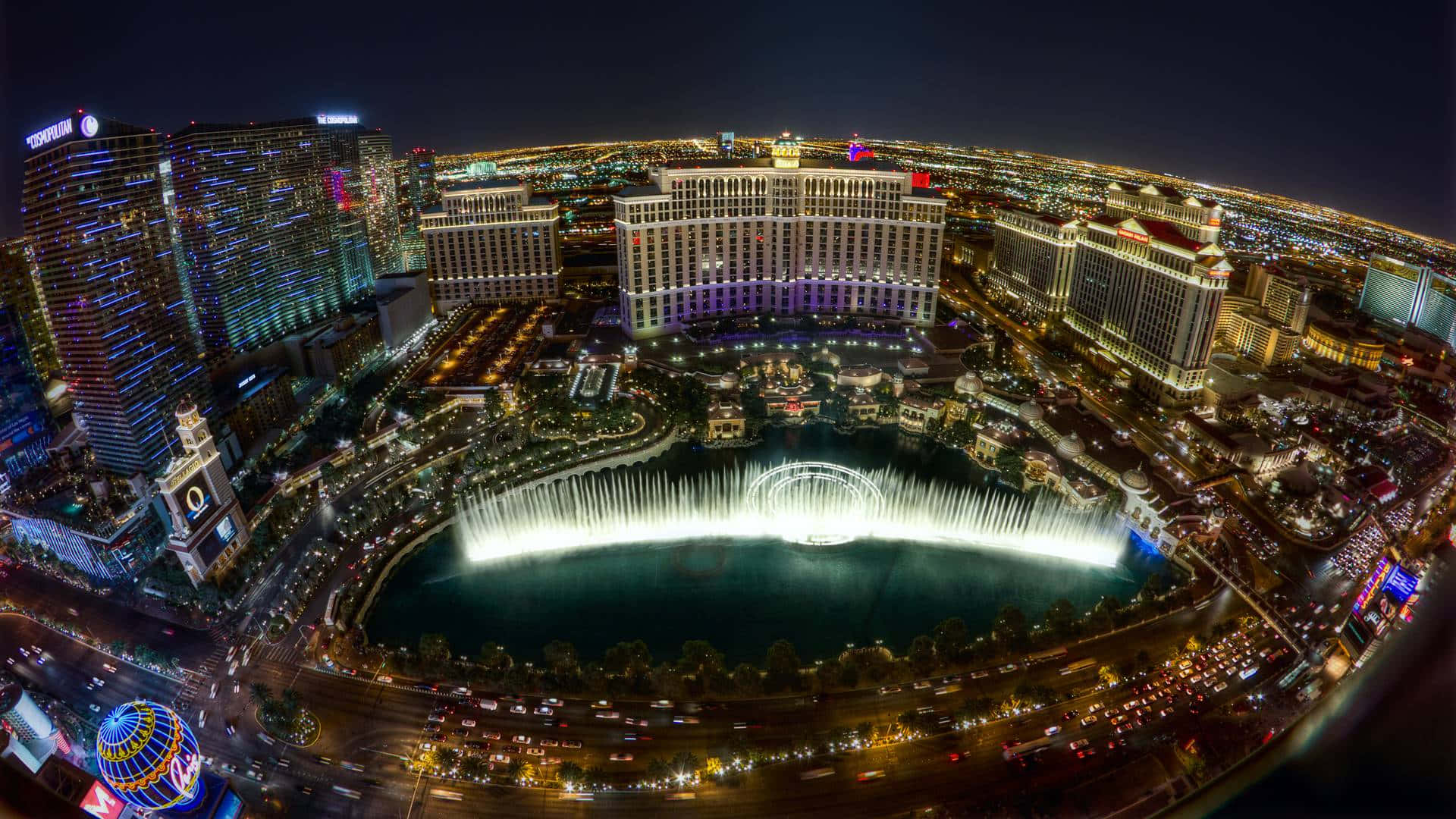 Experience The Vibrant Cityscape Of Las Vegas