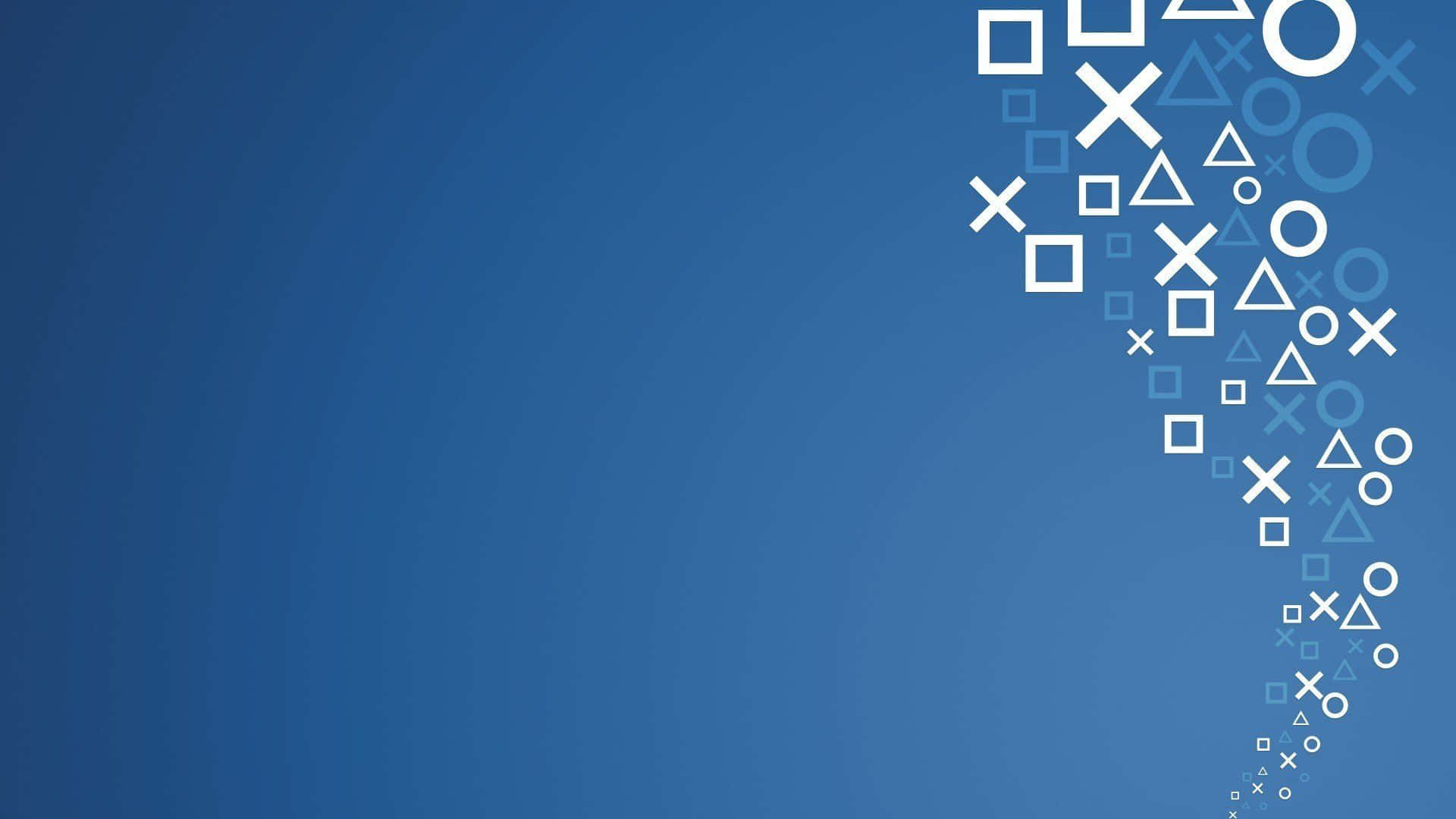 Experience The Vibrant Lights Of The Ps4 Theme Background