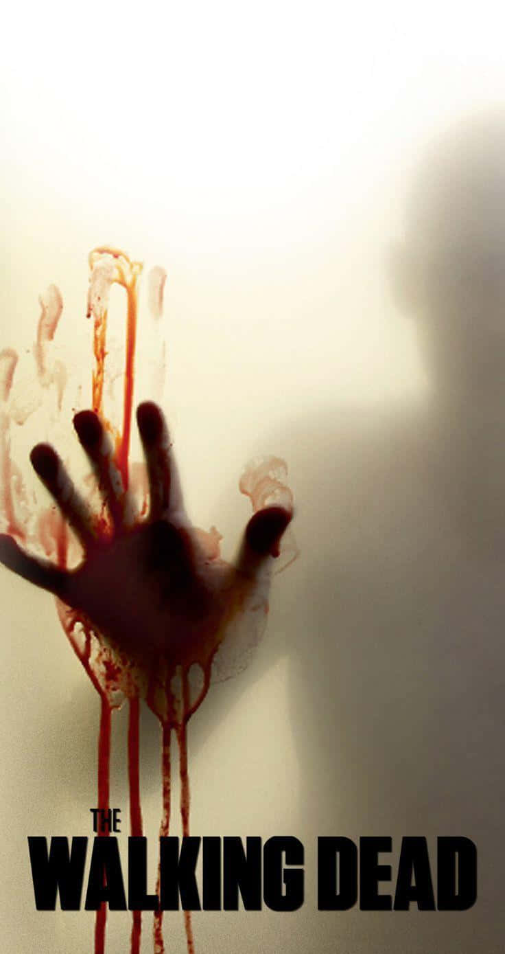 Experience The Walking Dead On Your Iphone Background