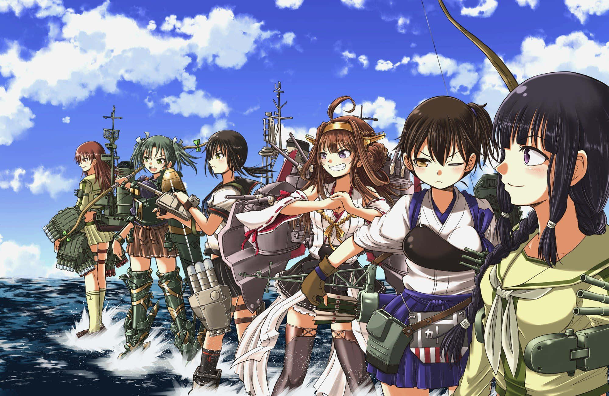 “experience The World Of Kancolle” Background
