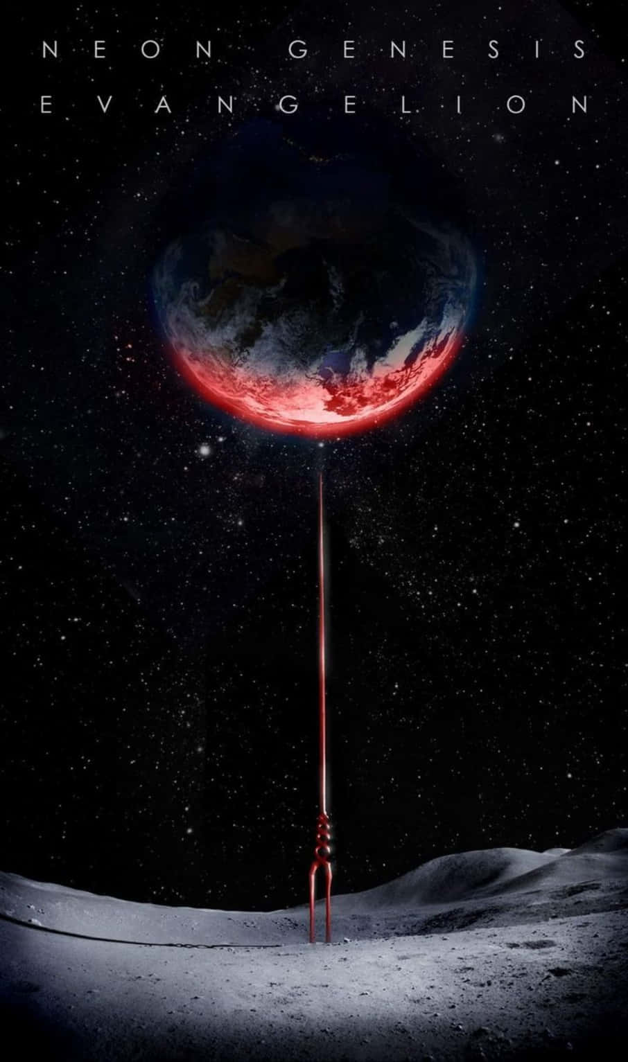 Experience The World Of Neon Genesis Evangelion On Your Iphone Background
