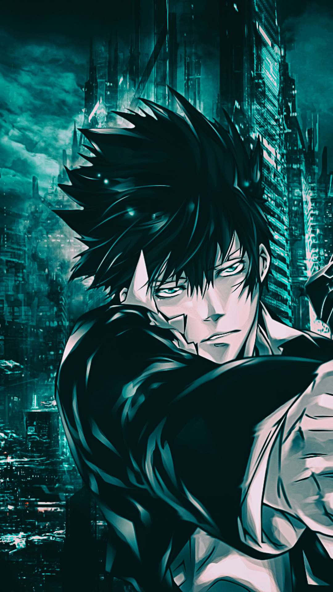Experience The World Of Psycho Pass And Its Themes Of Justice And Crime Background