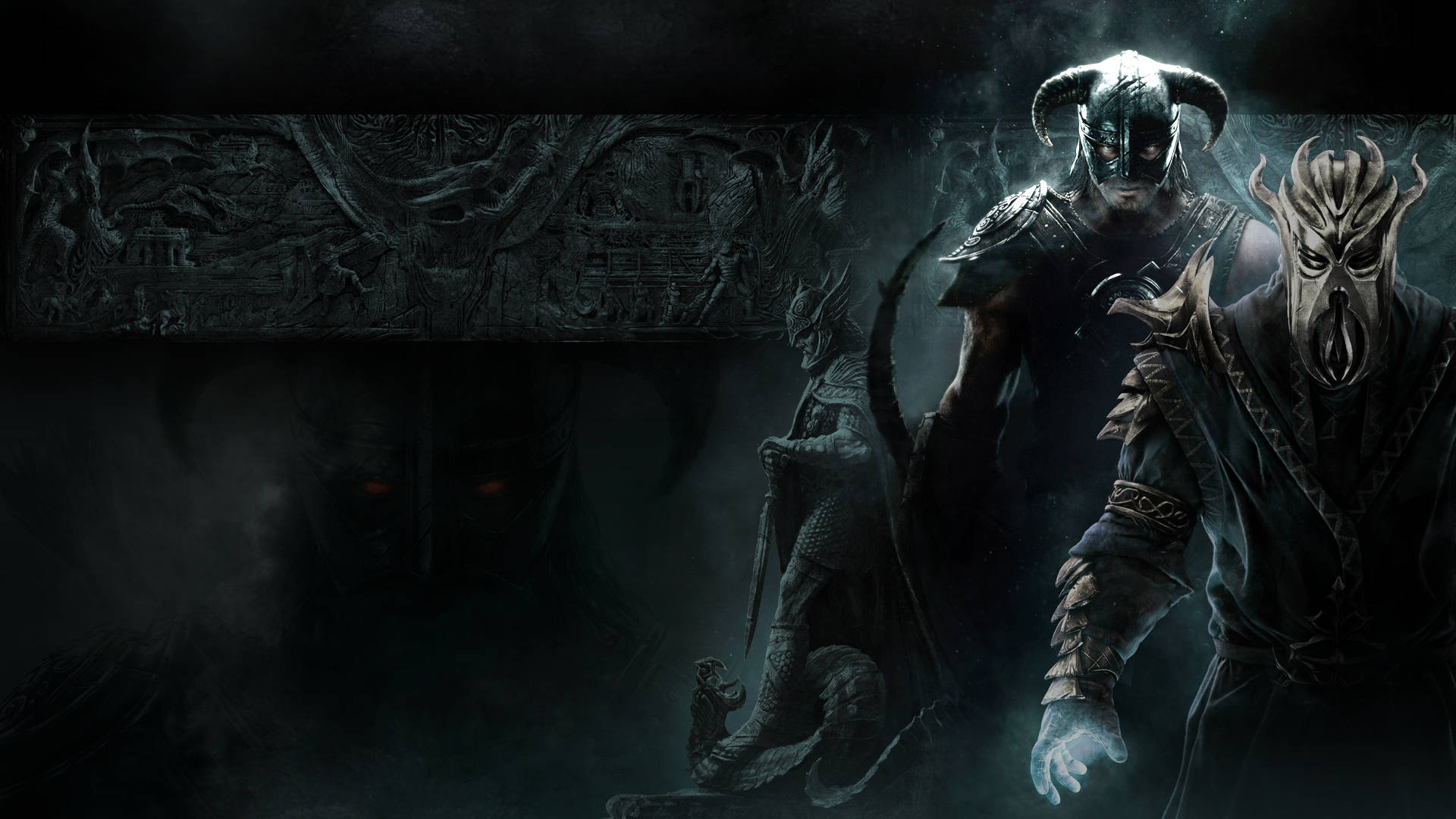 Experience The World Of Skyrim In All Its Glory Background