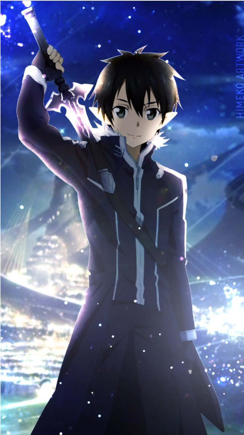 Experience The World Of Sword Art Online With The Latest Gaming-ready Iphone Background