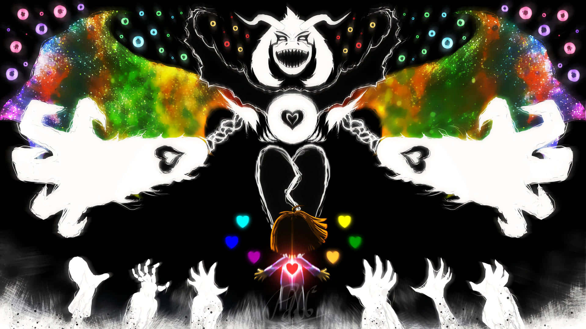 Experience The World Of Undertale Right On Your Desktop Background