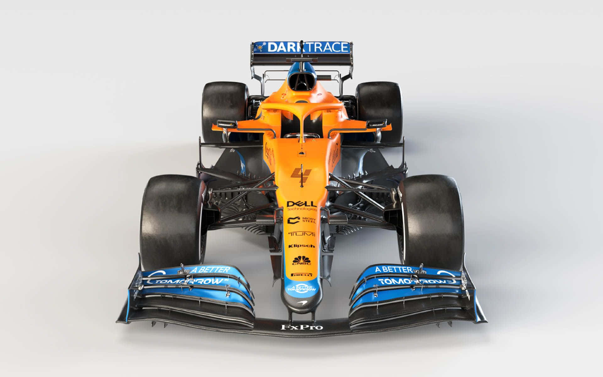 Experience True Speed With A Mclaren Formula 1 Background