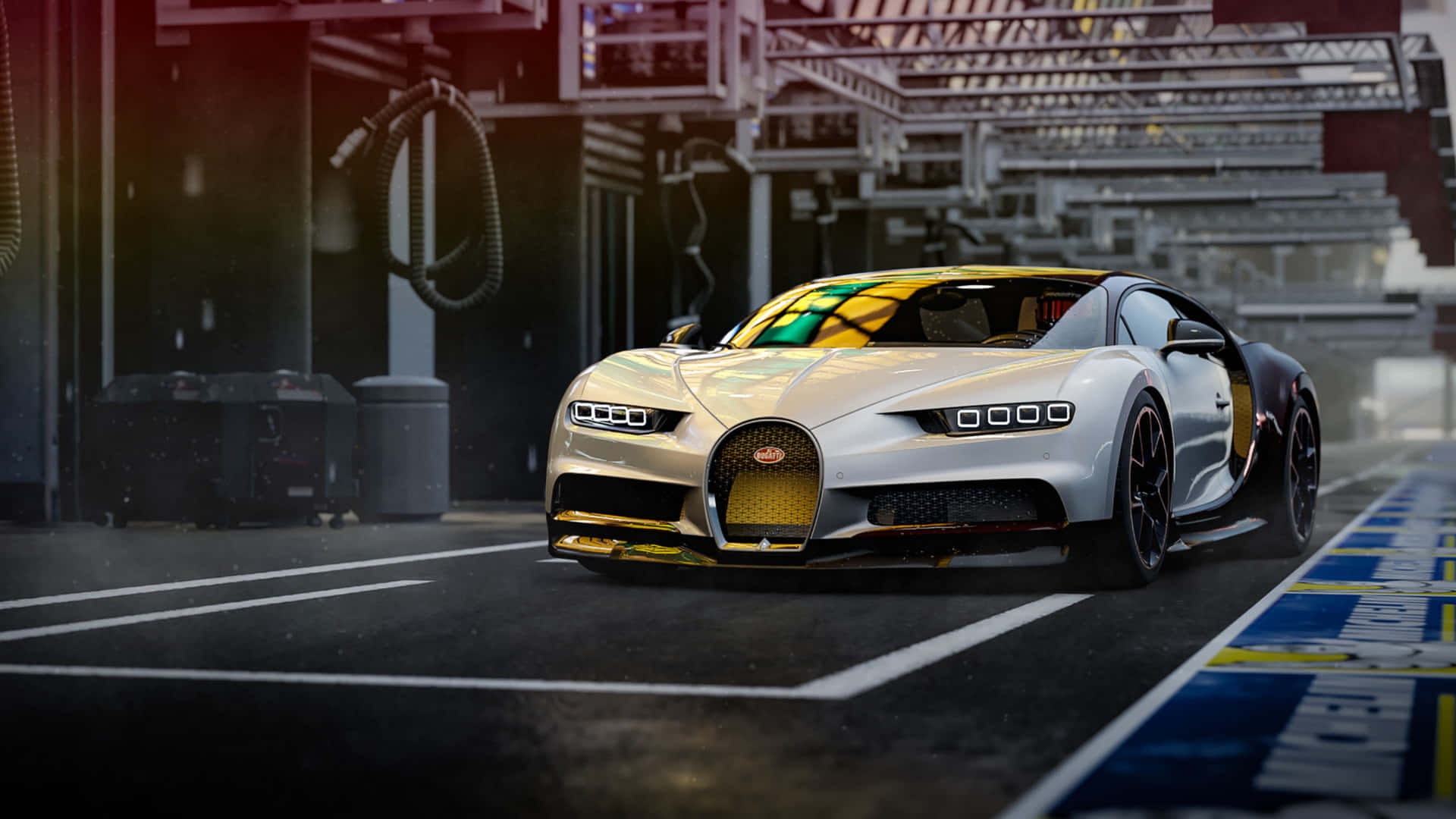 Experience Unrivaled Speed And Luxury With The Bugatti 4k Background