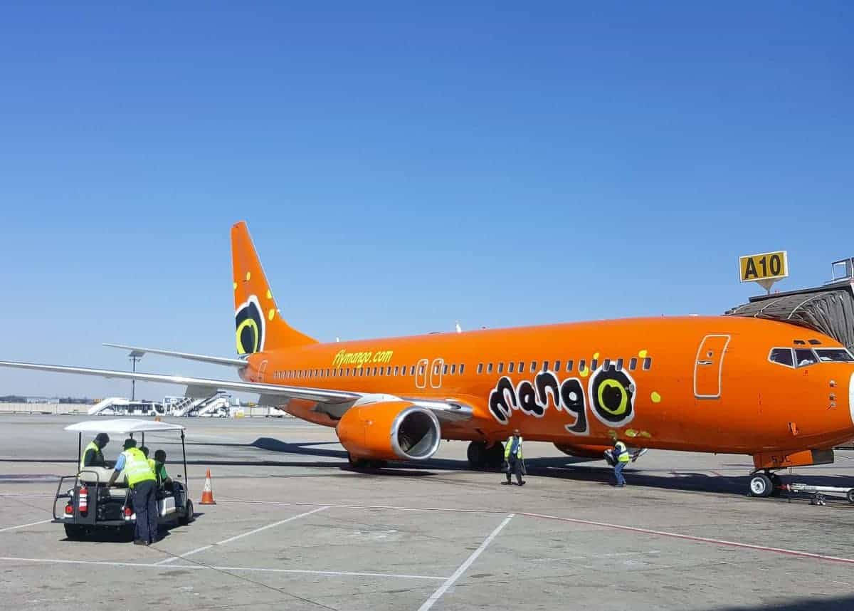 Expert Maintenance For Mango Airlines Background