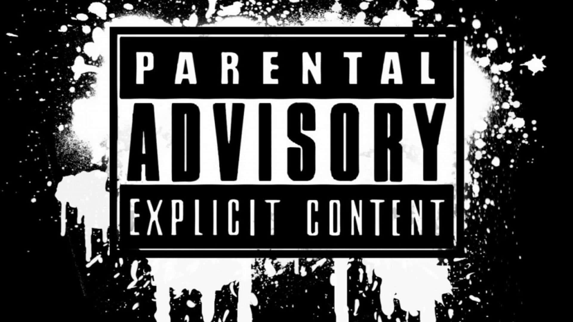 Explicit Content Advisory Art