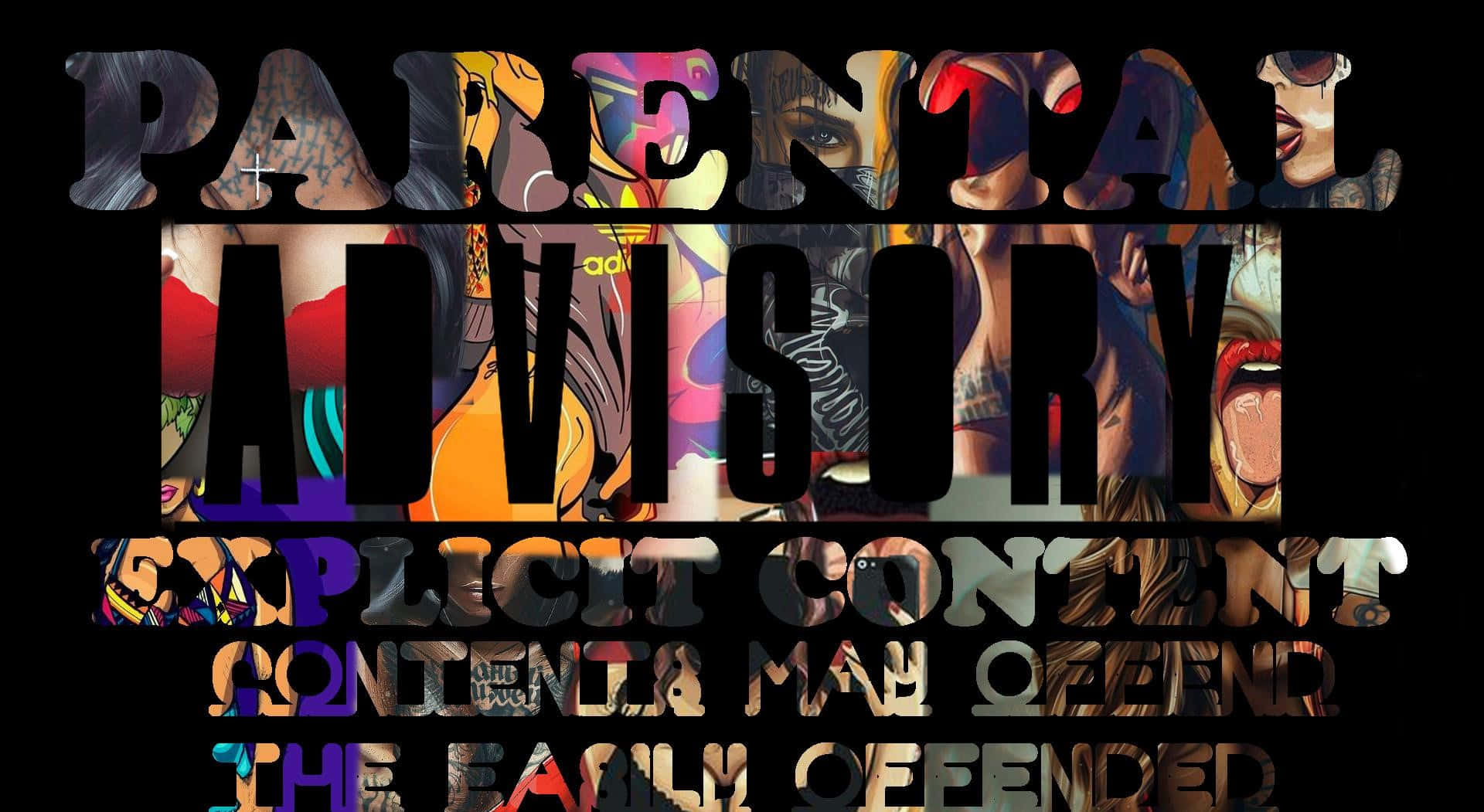 Explicit Content Logo Art