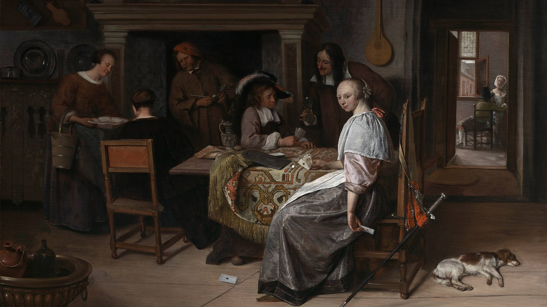 Explicit Dutch Age Of Rembrandt Background