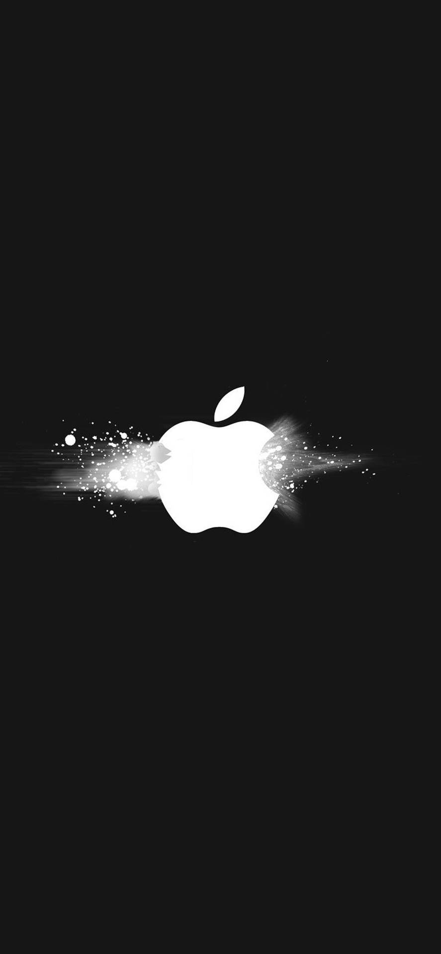 Exploded Iphone Apple Logo Background