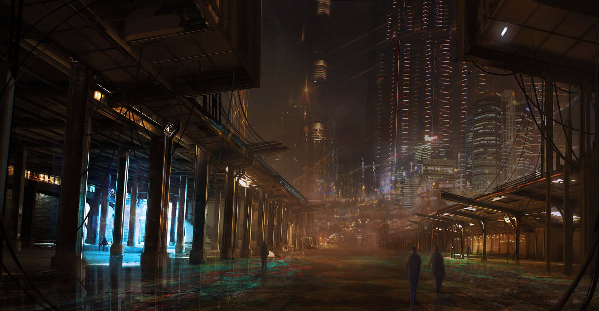 Explore A Cyberpunk World In Shadowrun Background
