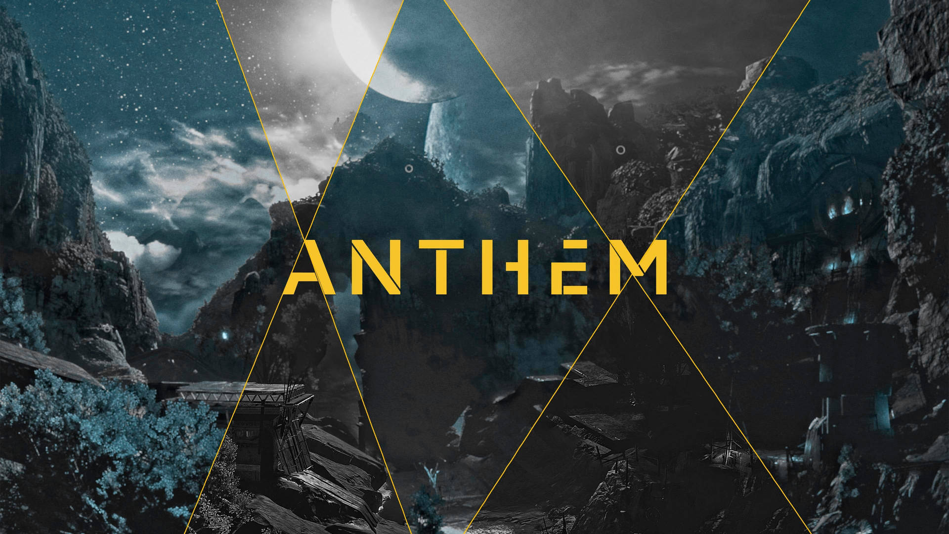 Explore A Futuristic World With “anthem” Background