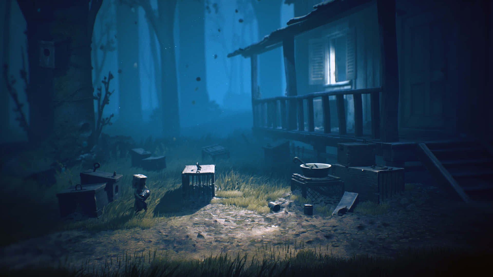 Explore A Hauntingly Beautiful World In Little Nightmares 4k Background