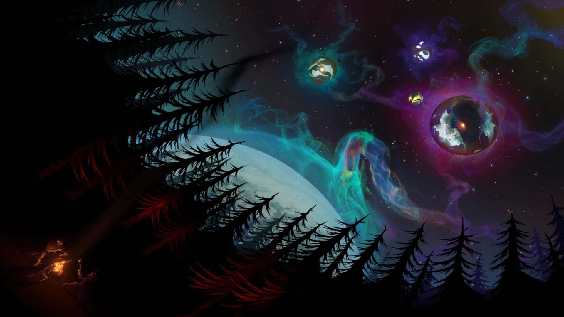 Explore A Mysterious, Ever-changing Universe In Outer Wilds Background