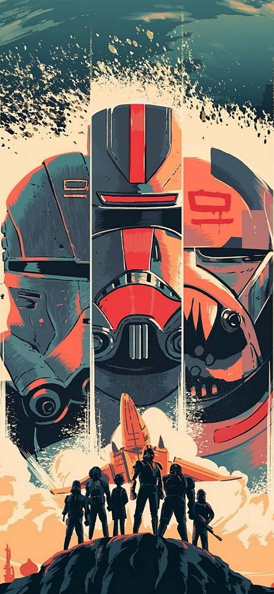 Explore A New Era Of Star Wars With The Bad Batch Background