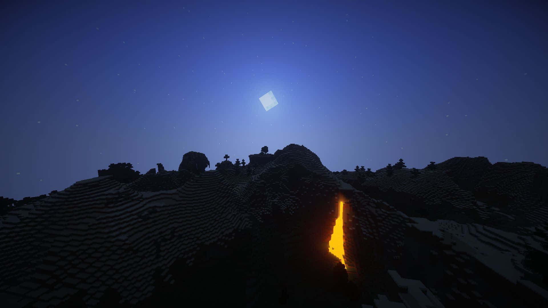 Explore A New World Of Possibilities With Minecraft Shaders Background