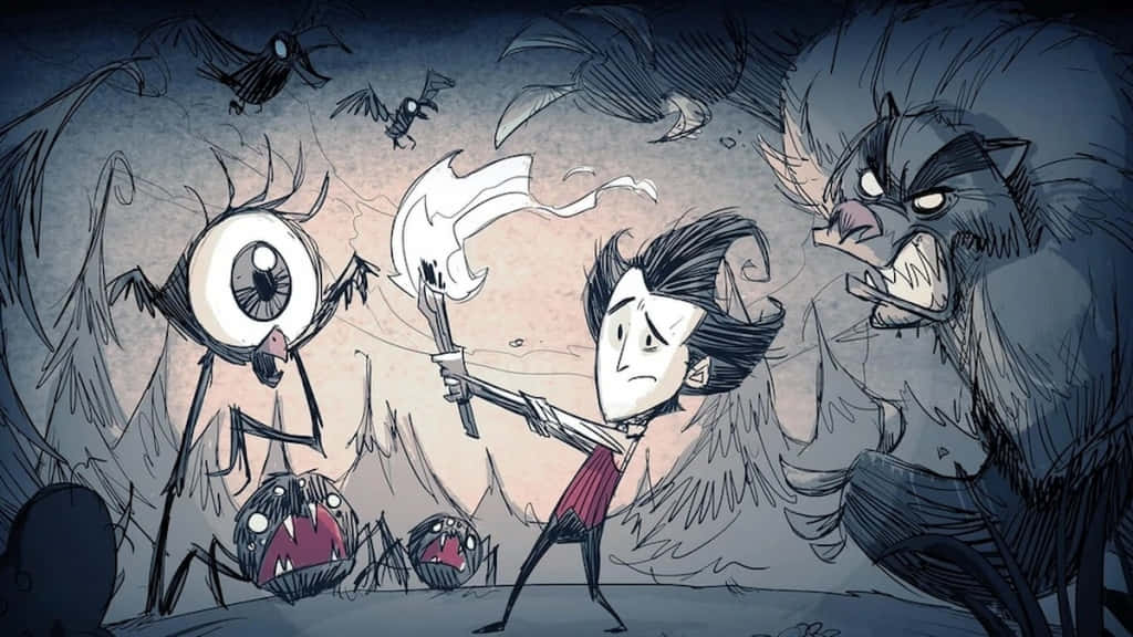 Explore A New World With Don't Starve Background