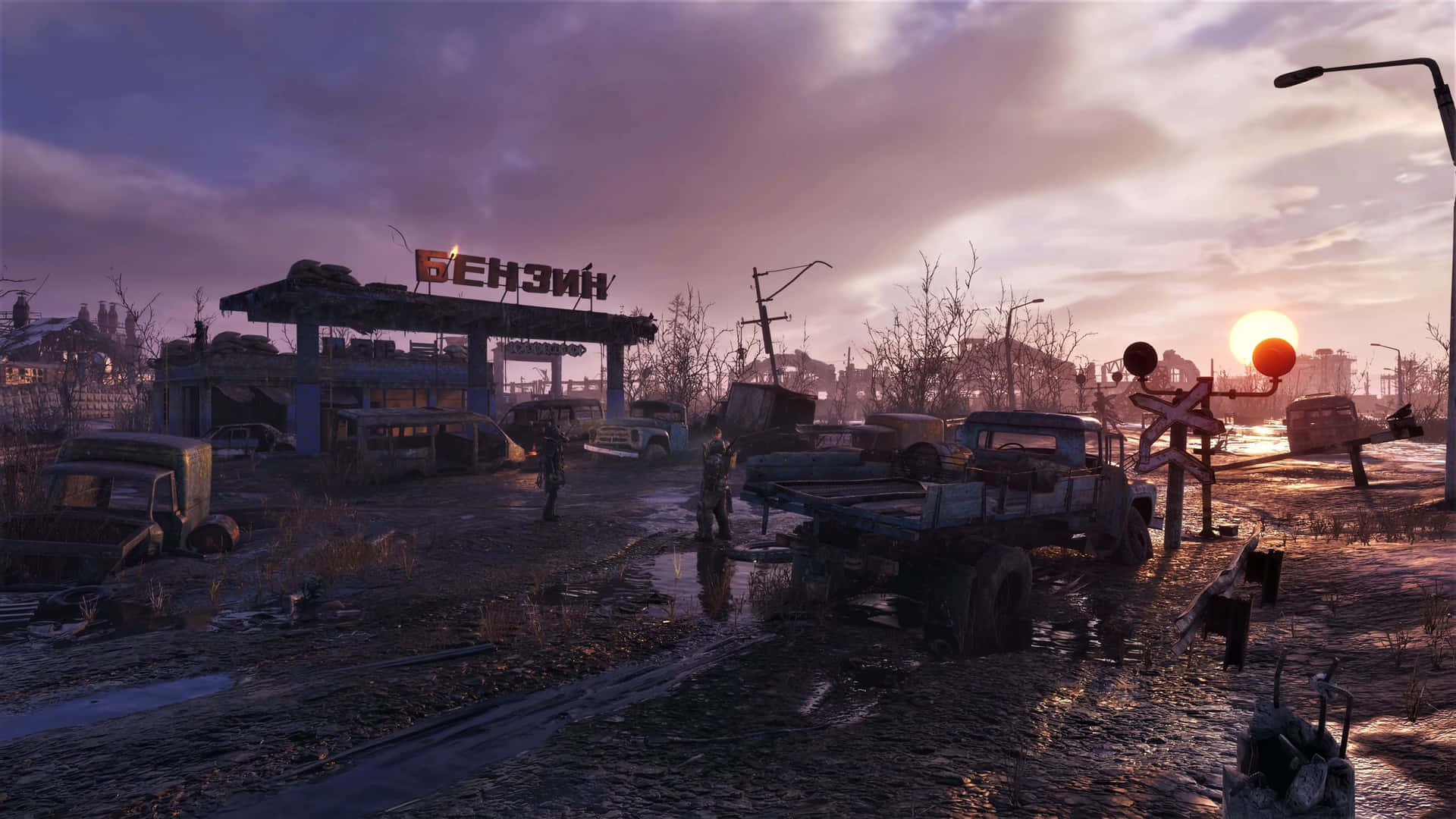 Explore A Post-apocalyptic Russian Wasteland In Metro Exodus 4k