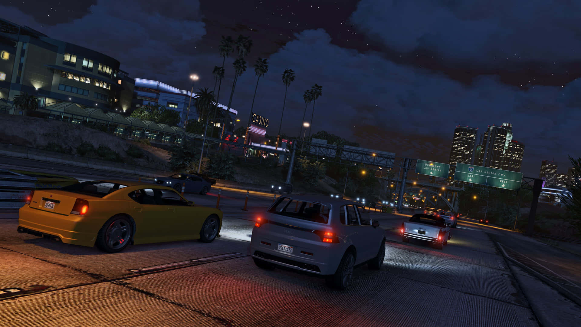 - Explore A Stunning Recreation Of Real-world Los Angeles In Gta V 4k Background