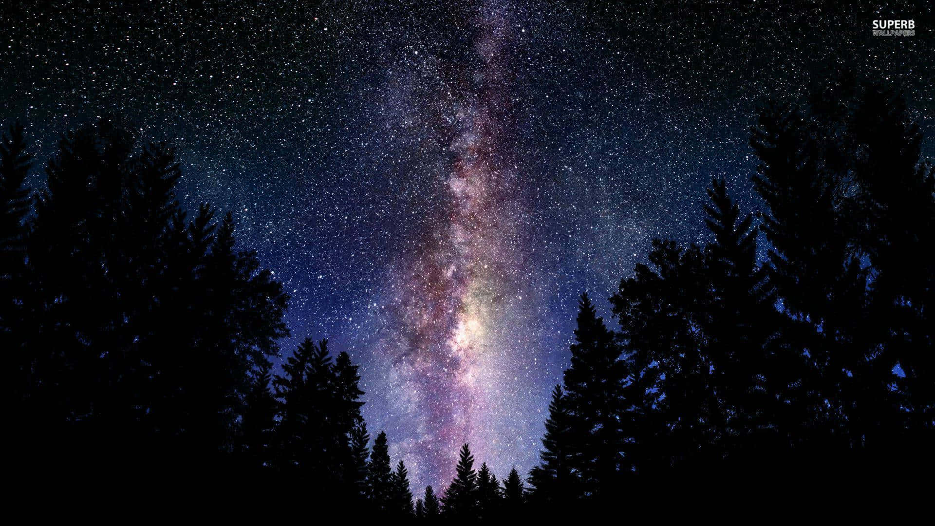 Explore A Trippy Outer Space - A Feast For The Eyes! Background
