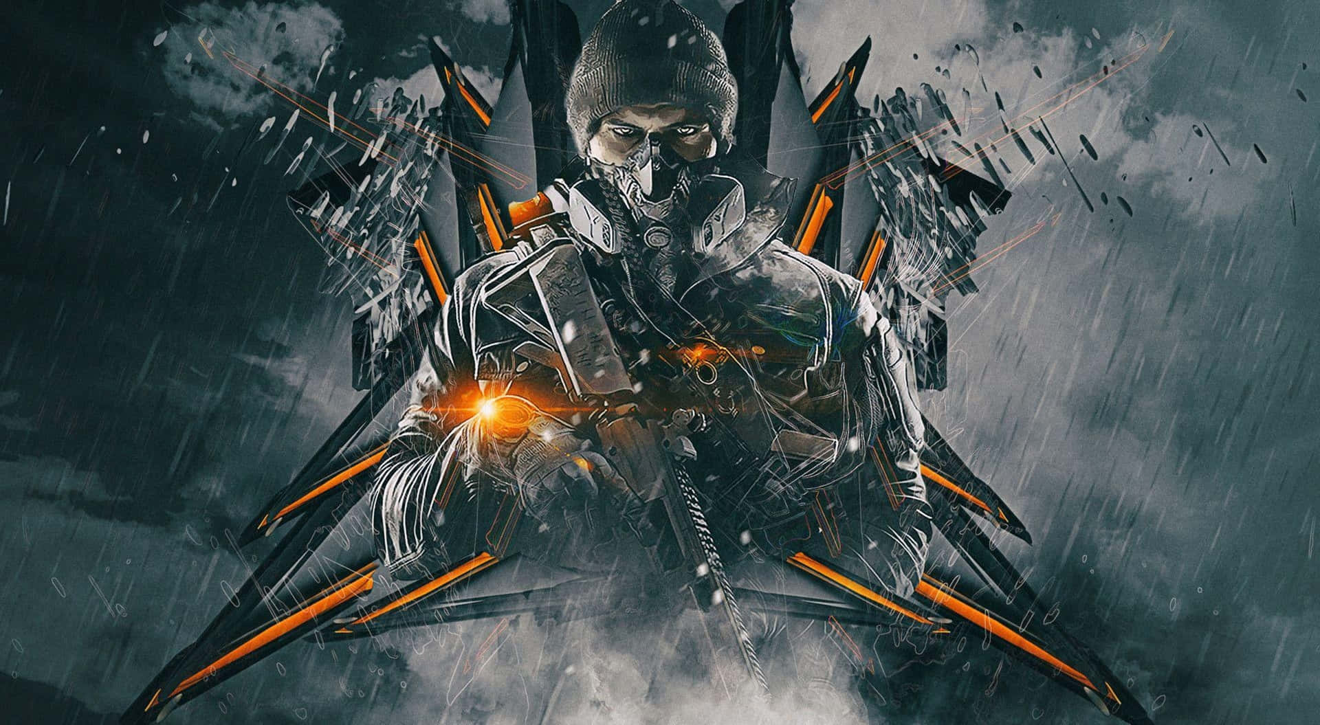 Explore A Wild Post-apocalyptic World In The Division 2 Background