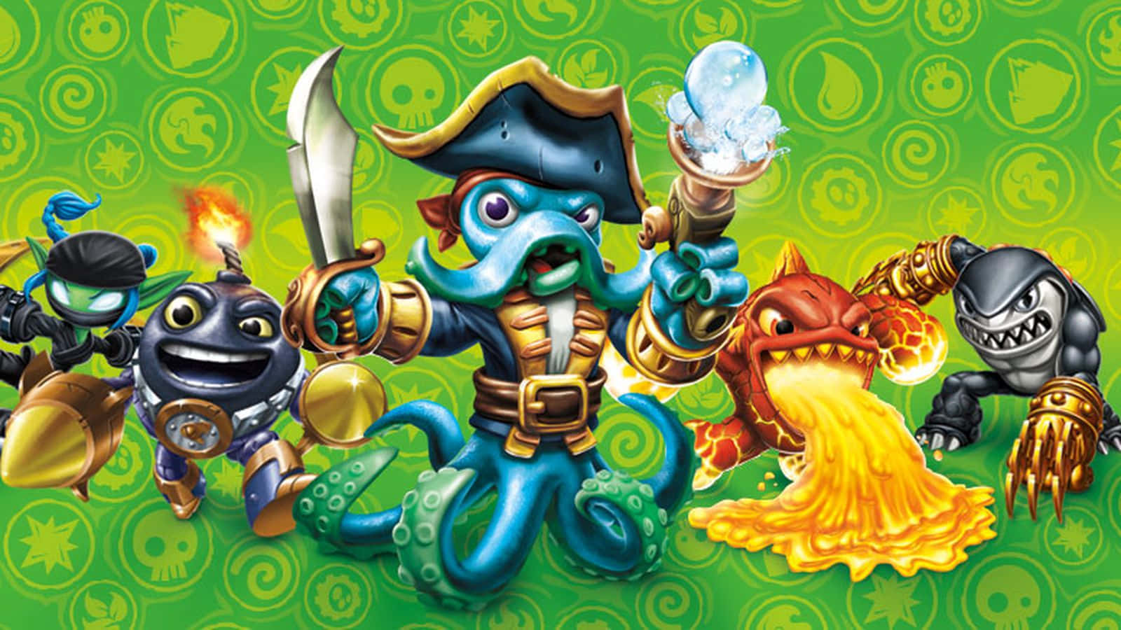 Explore A World Of Magic And Adventure With Skylanders. Background