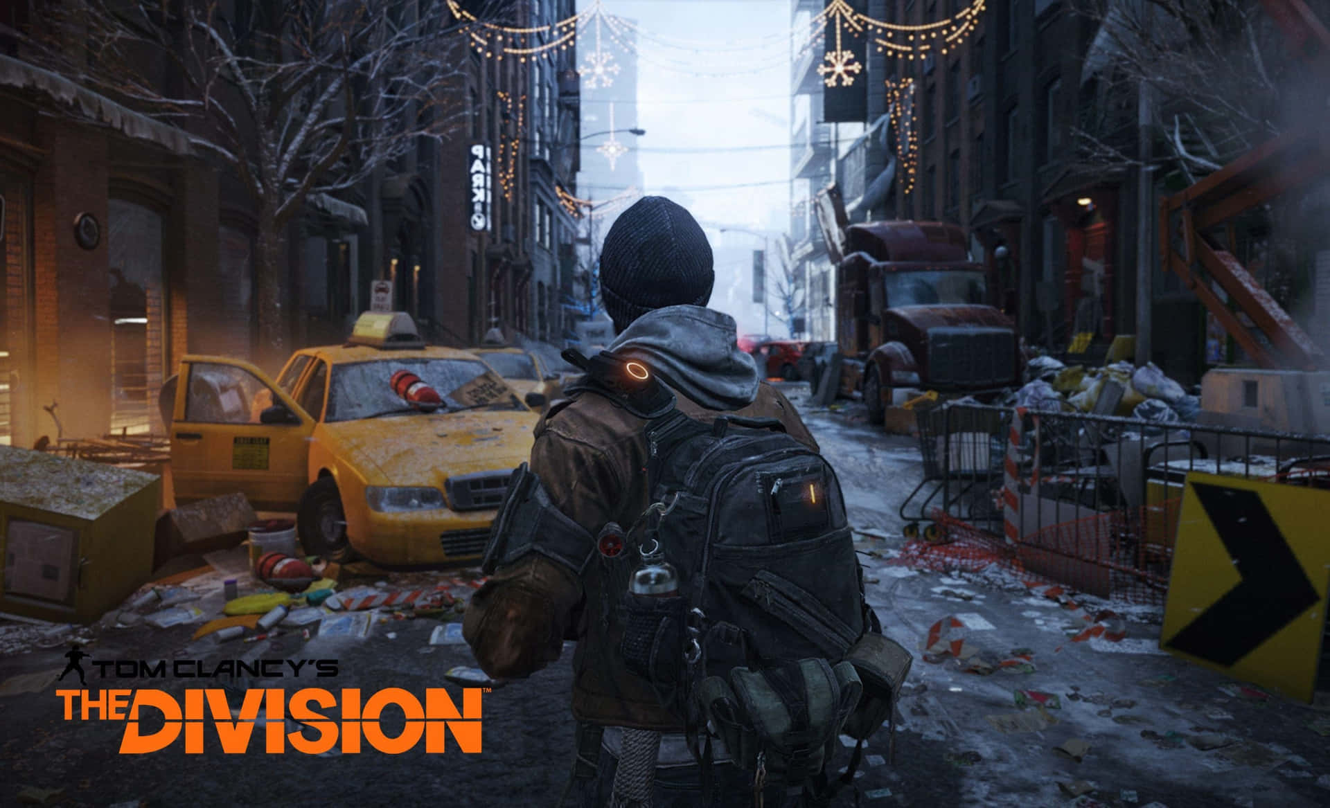 Explore An Open-world Simulation With 'the Division Desktop' Background